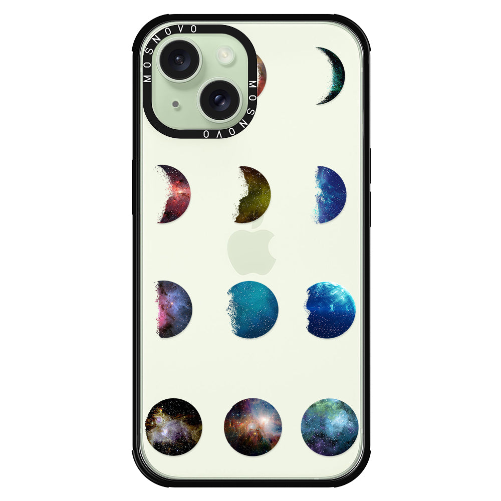 Moon Phase Phone Case - iPhone 15 Plus Case - MOSNOVO