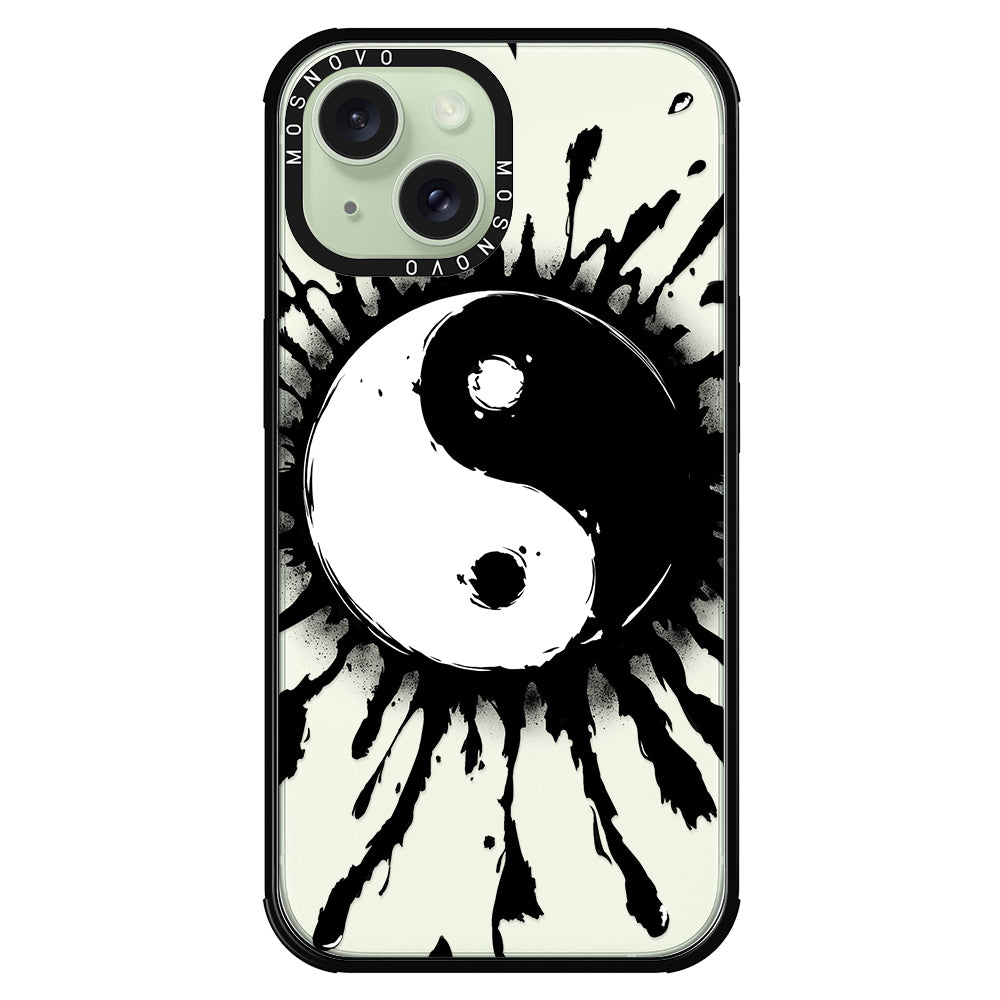 Ying Yang Phone Case - iPhone 15 Plus Case - MOSNOVO