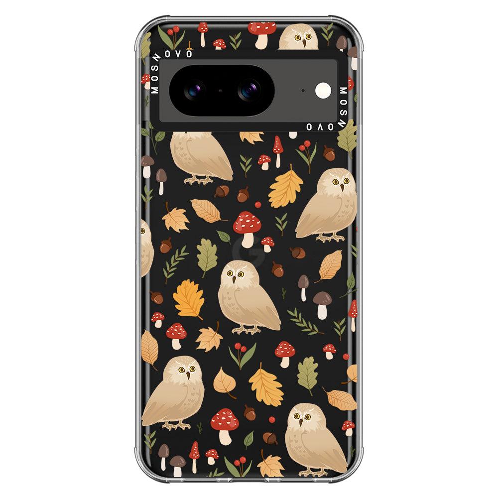 Autumn Owl Phone Case - Google Pixel 8 Case - MOSNOVO