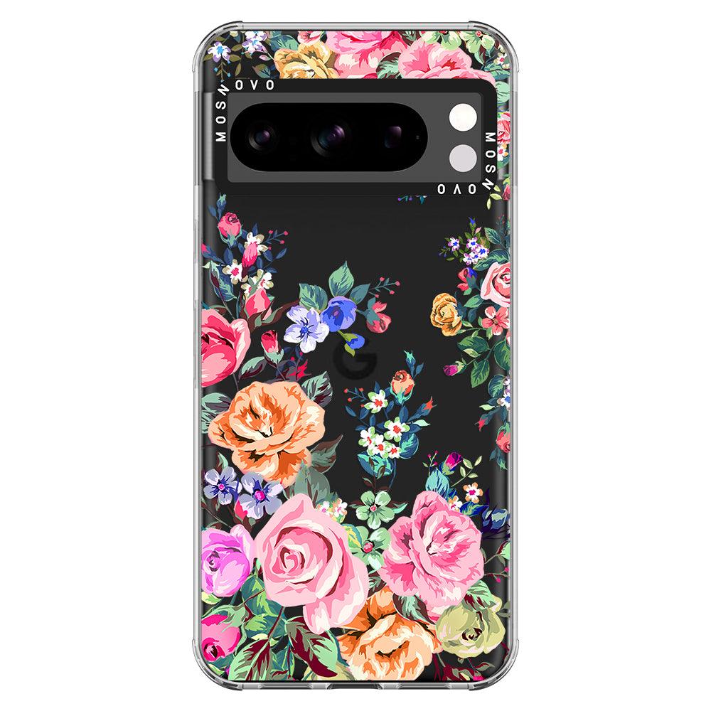 Flower Garden Phone Case - Google Pixel 8 Pro Case - MOSNOVO