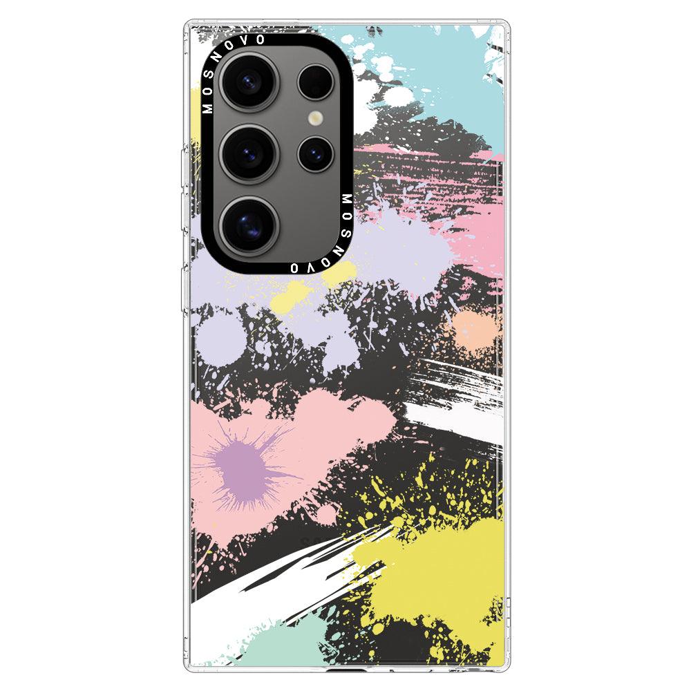 Splash Paint Phone Case - Samsung Galaxy S24 Ultra Case - MOSNOVO