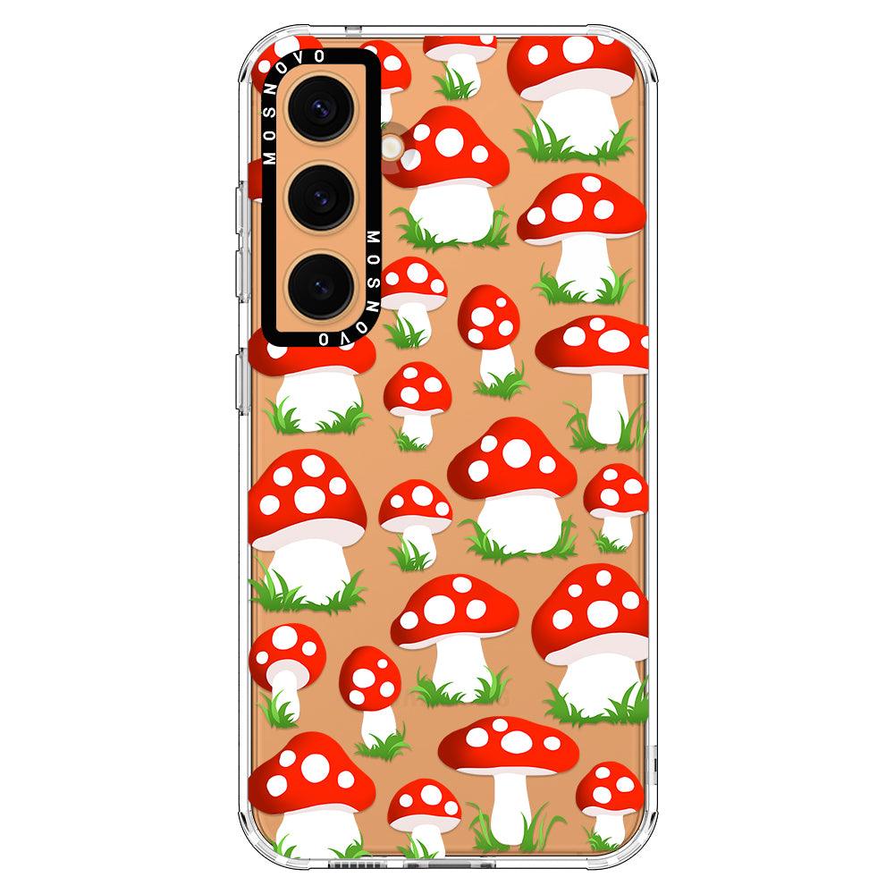 Cute Mushroom Phone Case - Samsung Galaxy S24 Plus Case - MOSNOVO