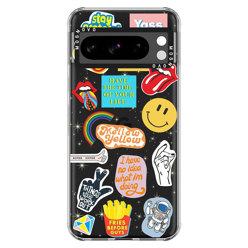 Pop Culture Phone Case - Google Pixel 8 Pro Case - MOSNOVO