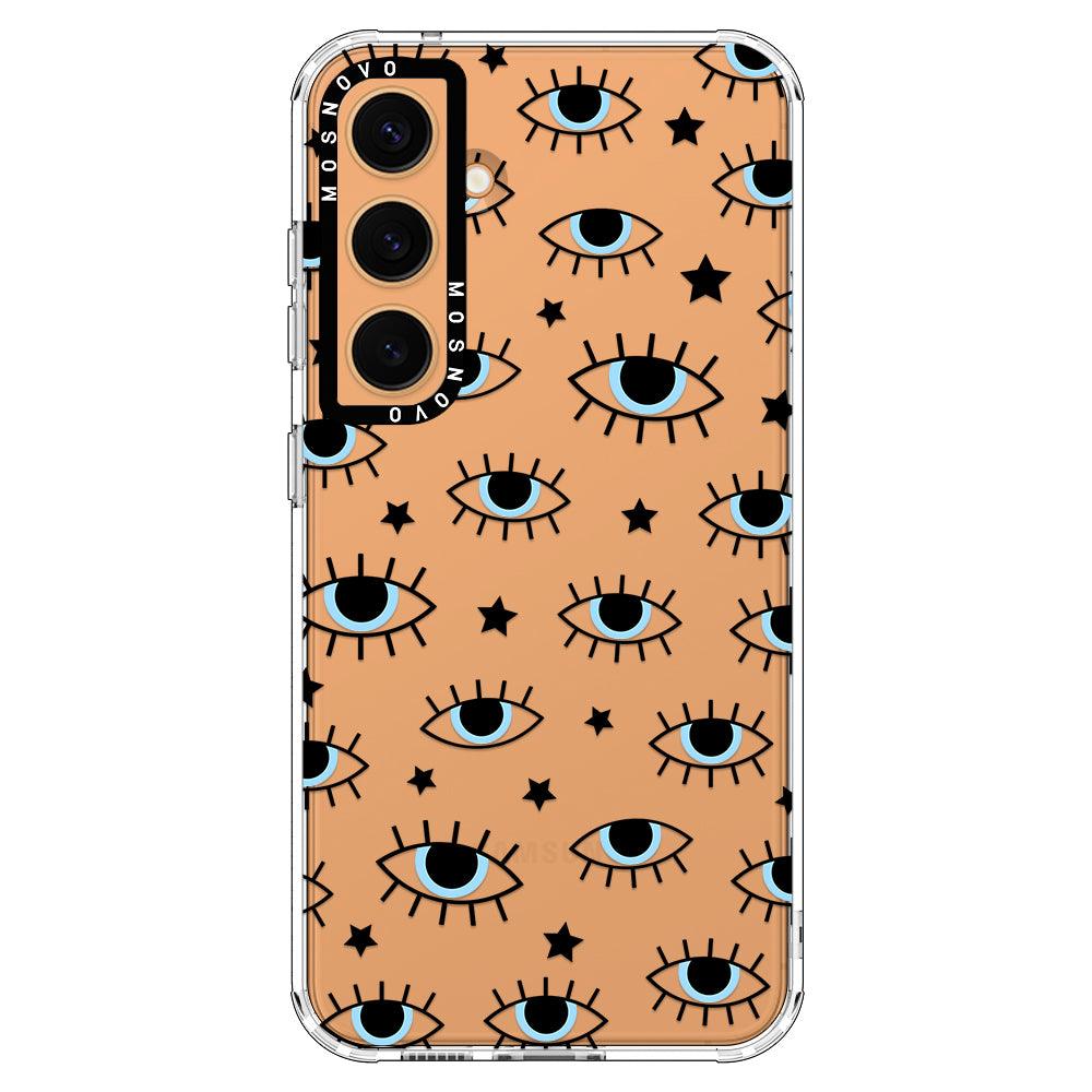 Hippie Eye Phone Case - Samsung Galaxy S24 Case - MOSNOVO