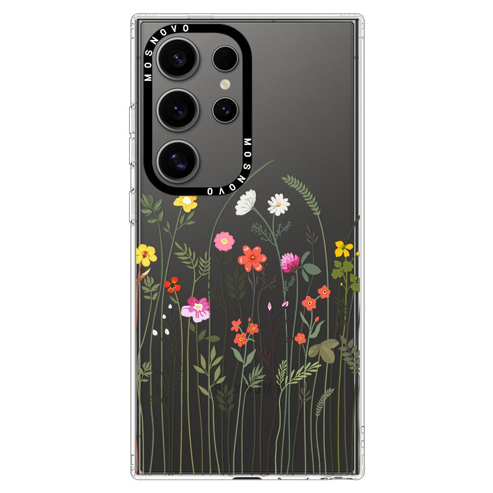 Spring Wildflower Phone Case - Samsung Galaxy S24 Ultra Case - MOSNOVO