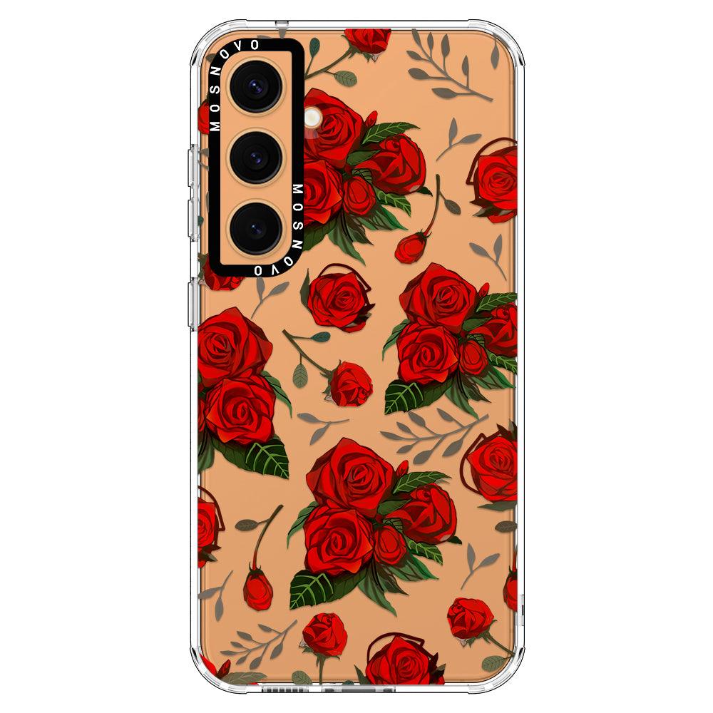 Roses Phone Case - Samsung Galaxy S24 Case - MOSNOVO