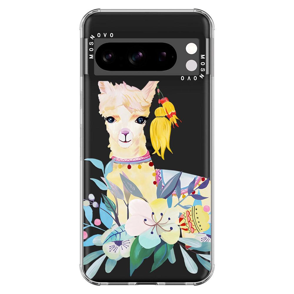 Boho Llama Phone Case - Google Pixel 8 Pro Case - MOSNOVO