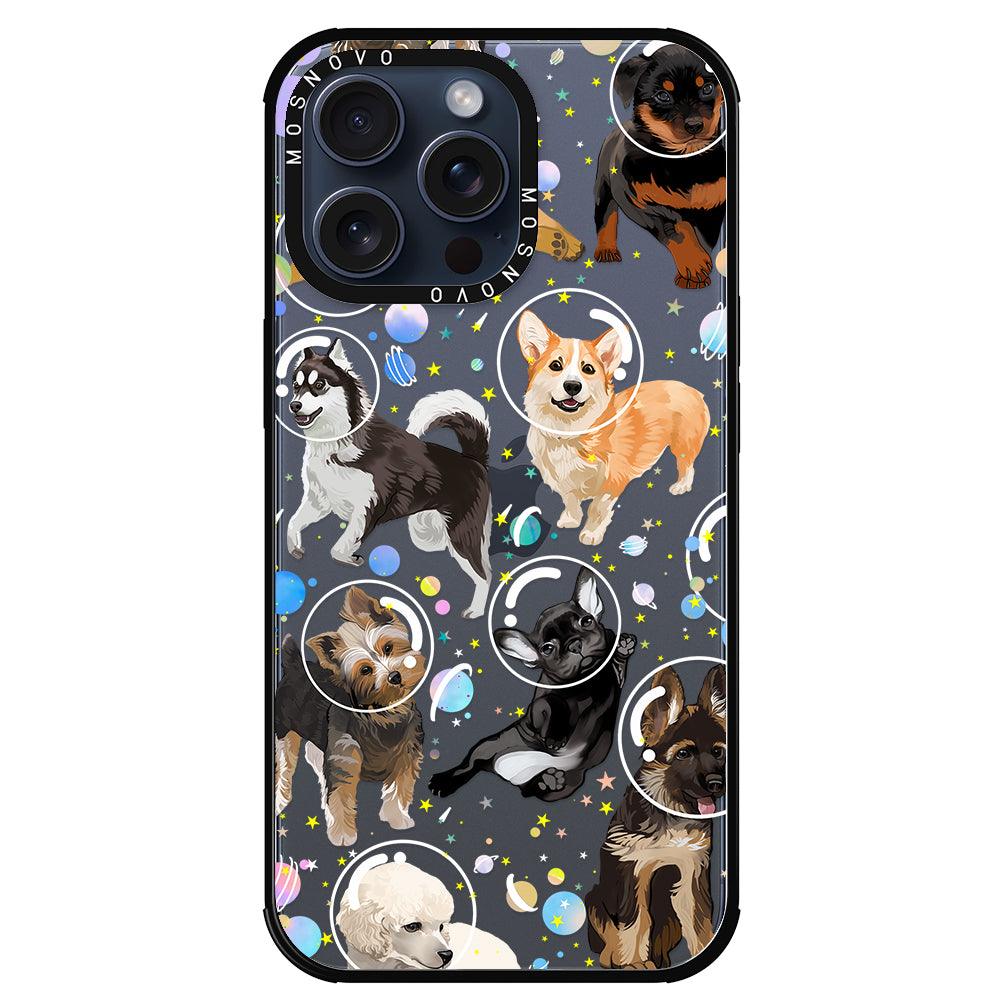 Space Dog Phone Case - iPhone 15 Pro Max Case - MOSNOVO