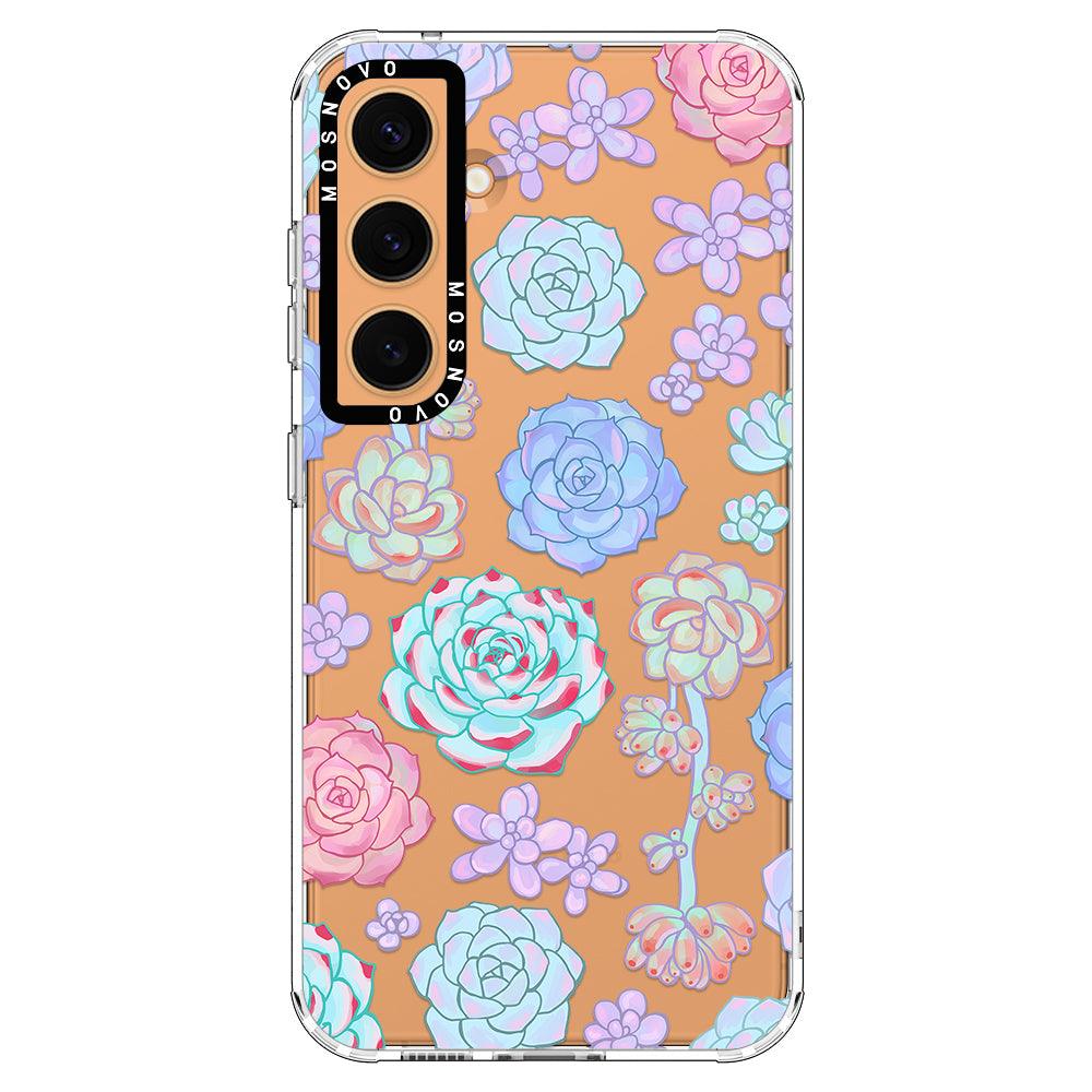 Succulents Phone Case - Samsung Galaxy S24 Plus Case