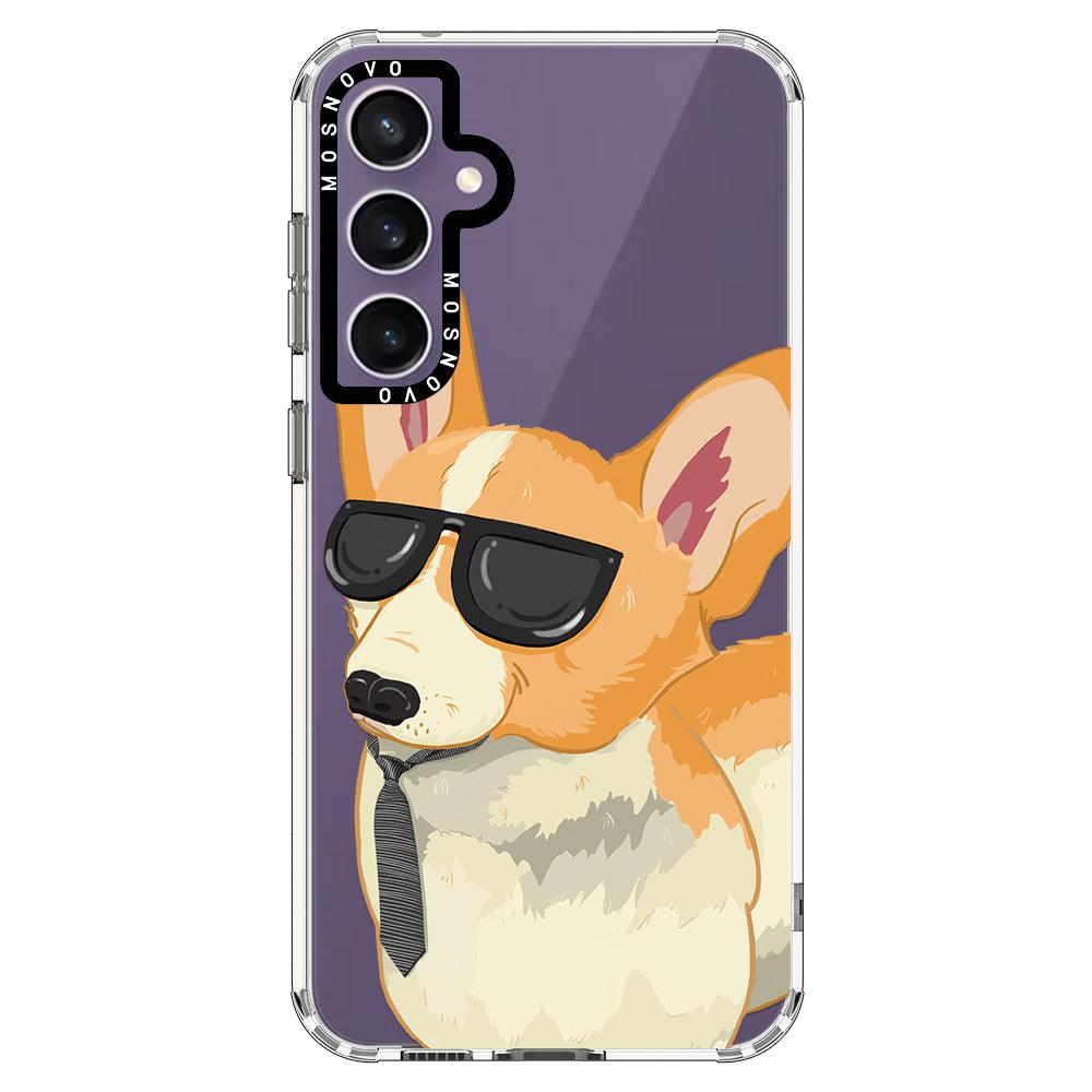 Fluffy Corgi Phone Case - Samsung Galaxy S23 FE Case