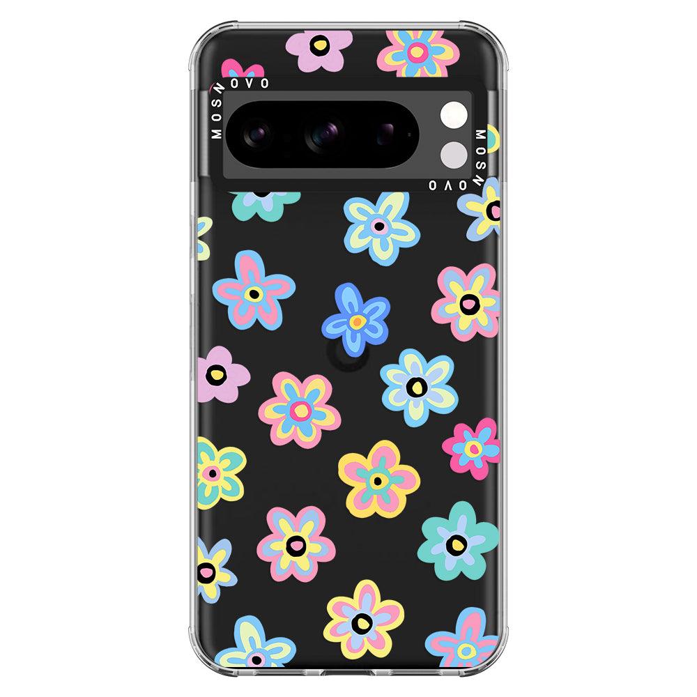 Groovy Flower Phone Case - Google Pixel 8 Pro Case