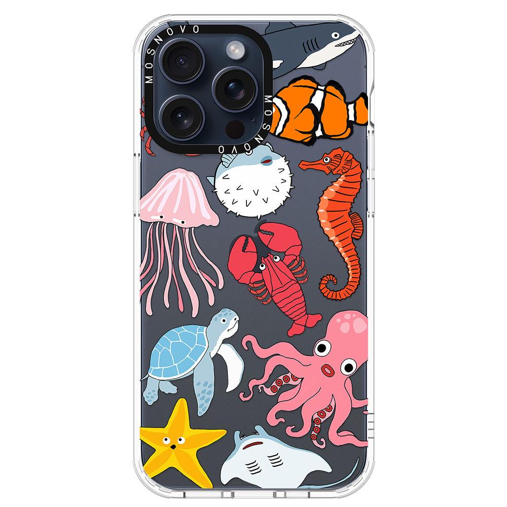 Sea World Phone Case - iPhone 15 Pro Max Case - MOSNOVO