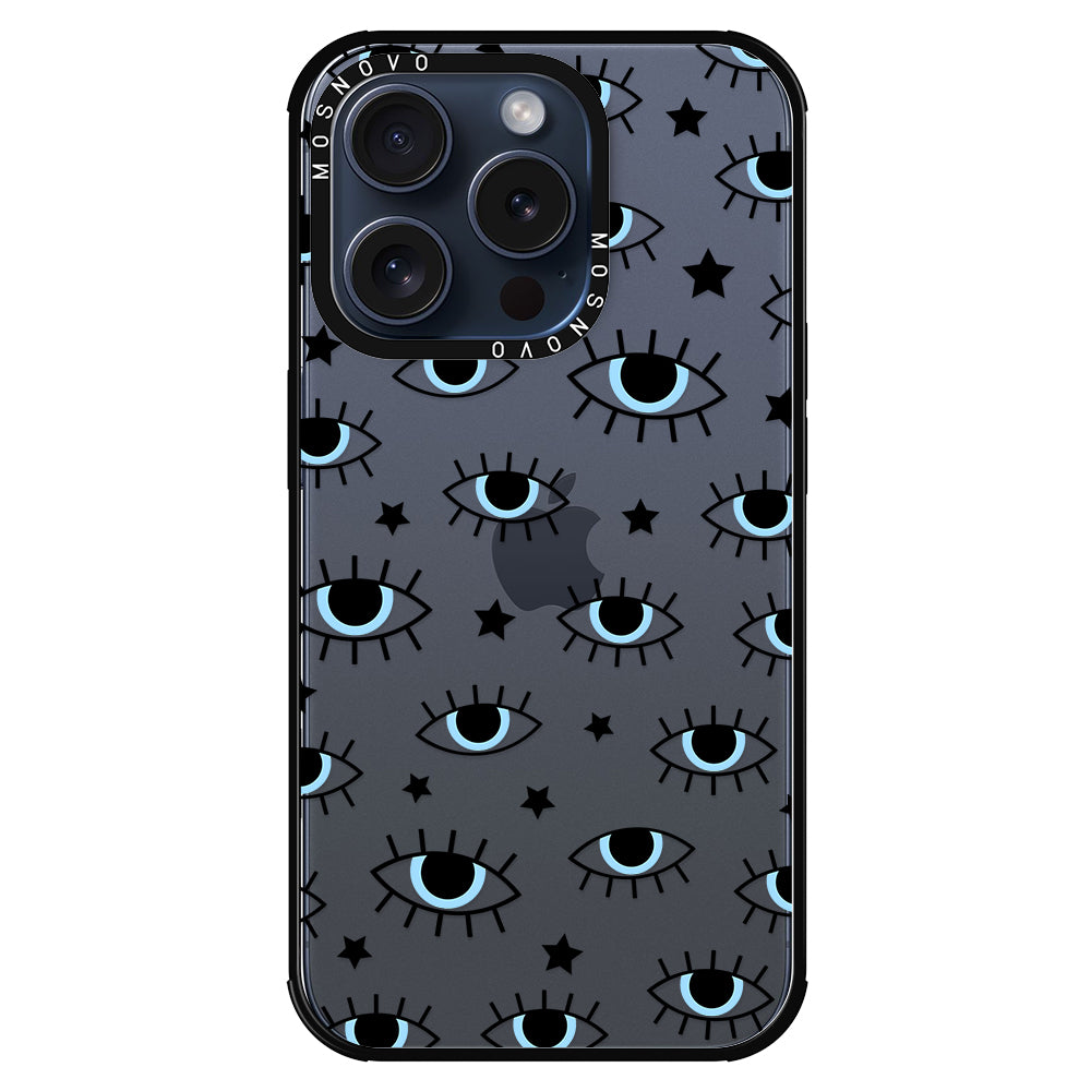 Hippie Eye Phone Case - iPhone 15 Pro Case - MOSNOVO