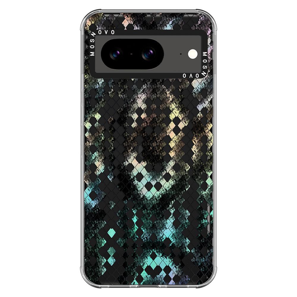 Rainbow Snake Print Phone Case - Google Pixel 8 Case - MOSNOVO