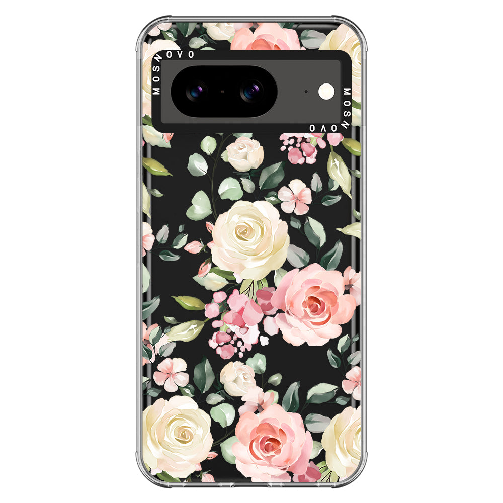 Watercolor Flower Floral Phone Case - Google Pixel 8 Case - MOSNOVO