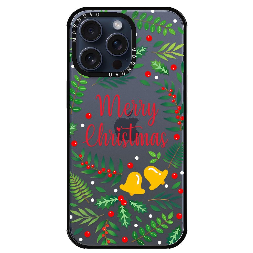 Merry Christmas Phone Case - iPhone 15 Pro Max Case - MOSNOVO