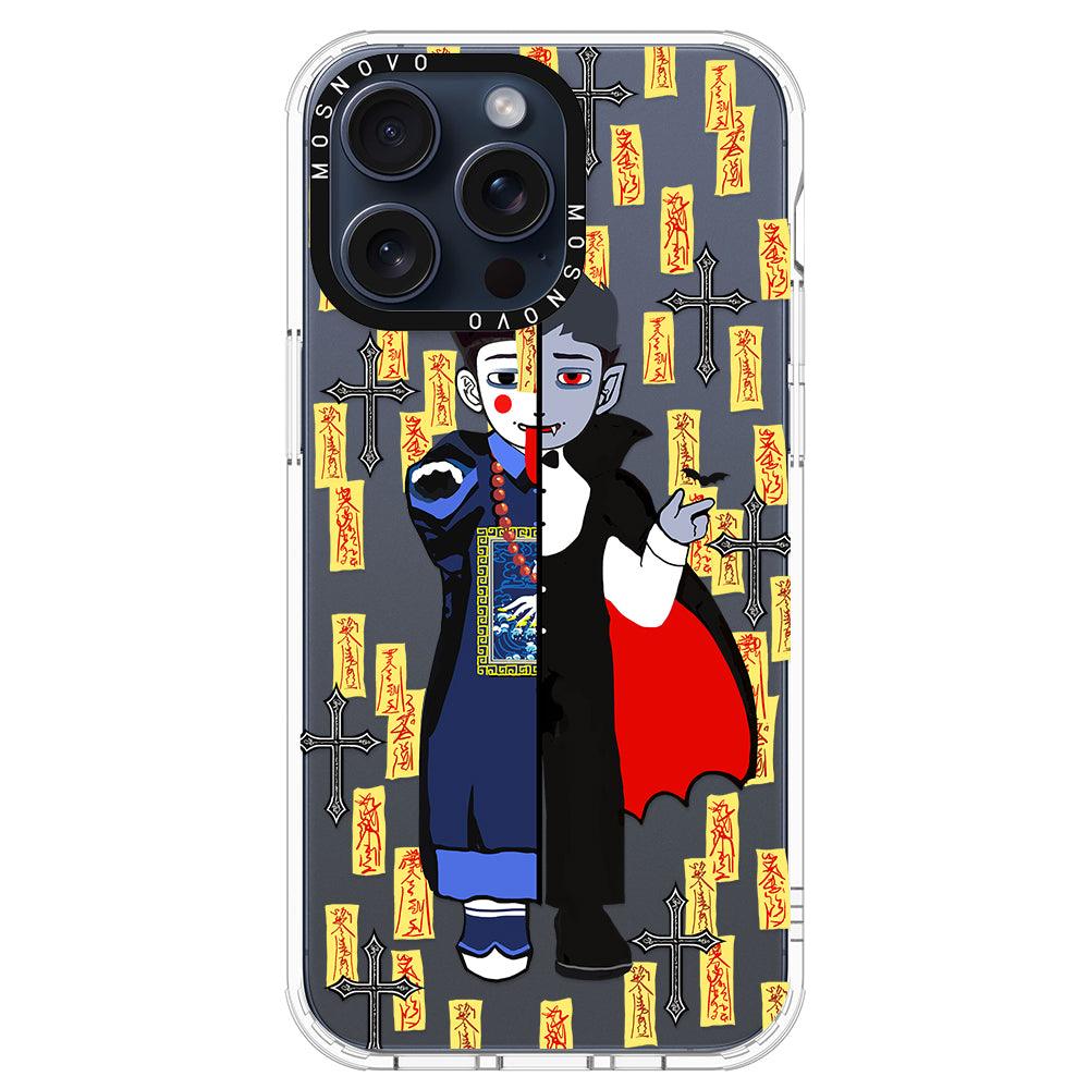 Vampire Vs Jiangshi Phone Case - iPhone 15 Pro Max Case - MOSNOVO