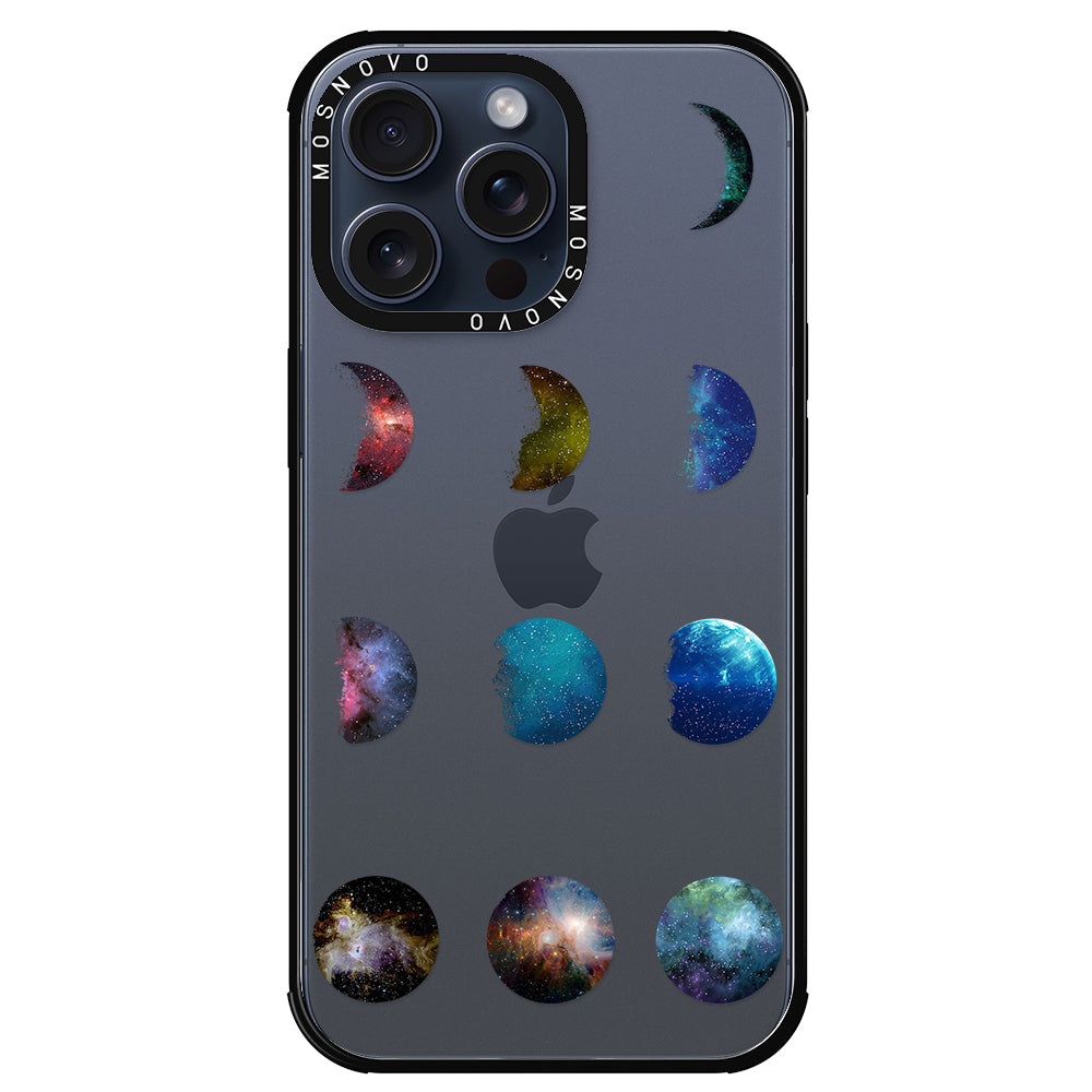 Moon Phase Phone Case - iPhone 15 Pro Max Case - MOSNOVO