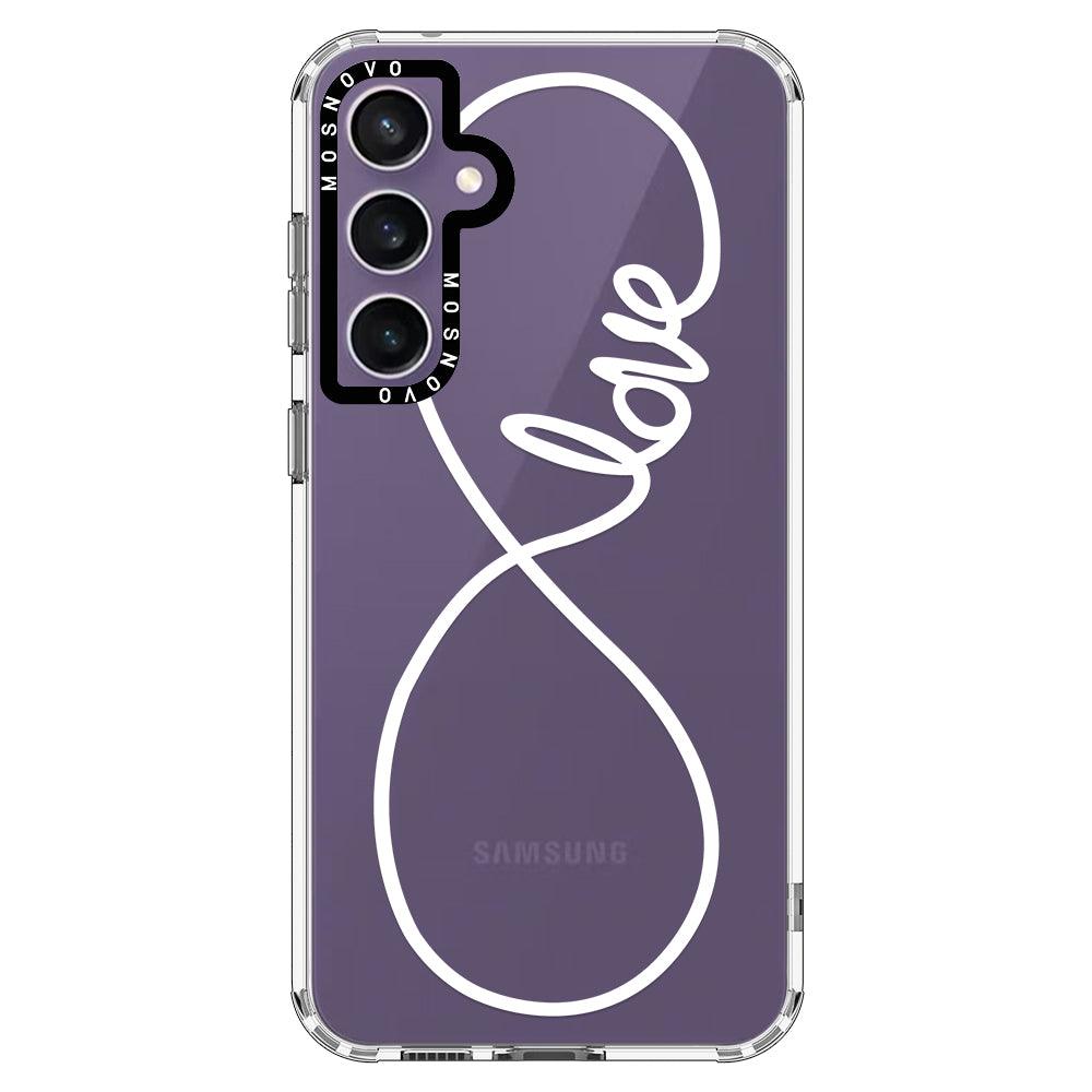 Infinity Love Phone Case - Samsung Galaxy S23 FE Case