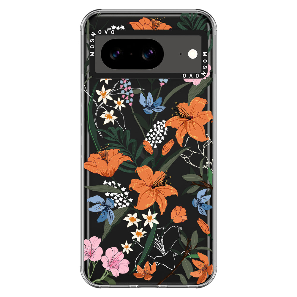 Lily Garden Phone Case - Google Pixel 8 Case - MOSNOVO