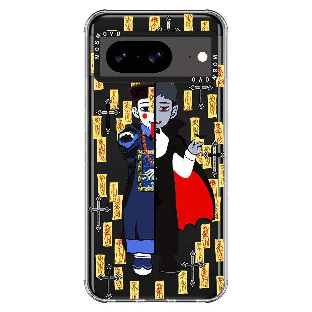 Vampire Vs Jiangshi Phone Case - Google Pixel 8 Case - MOSNOVO