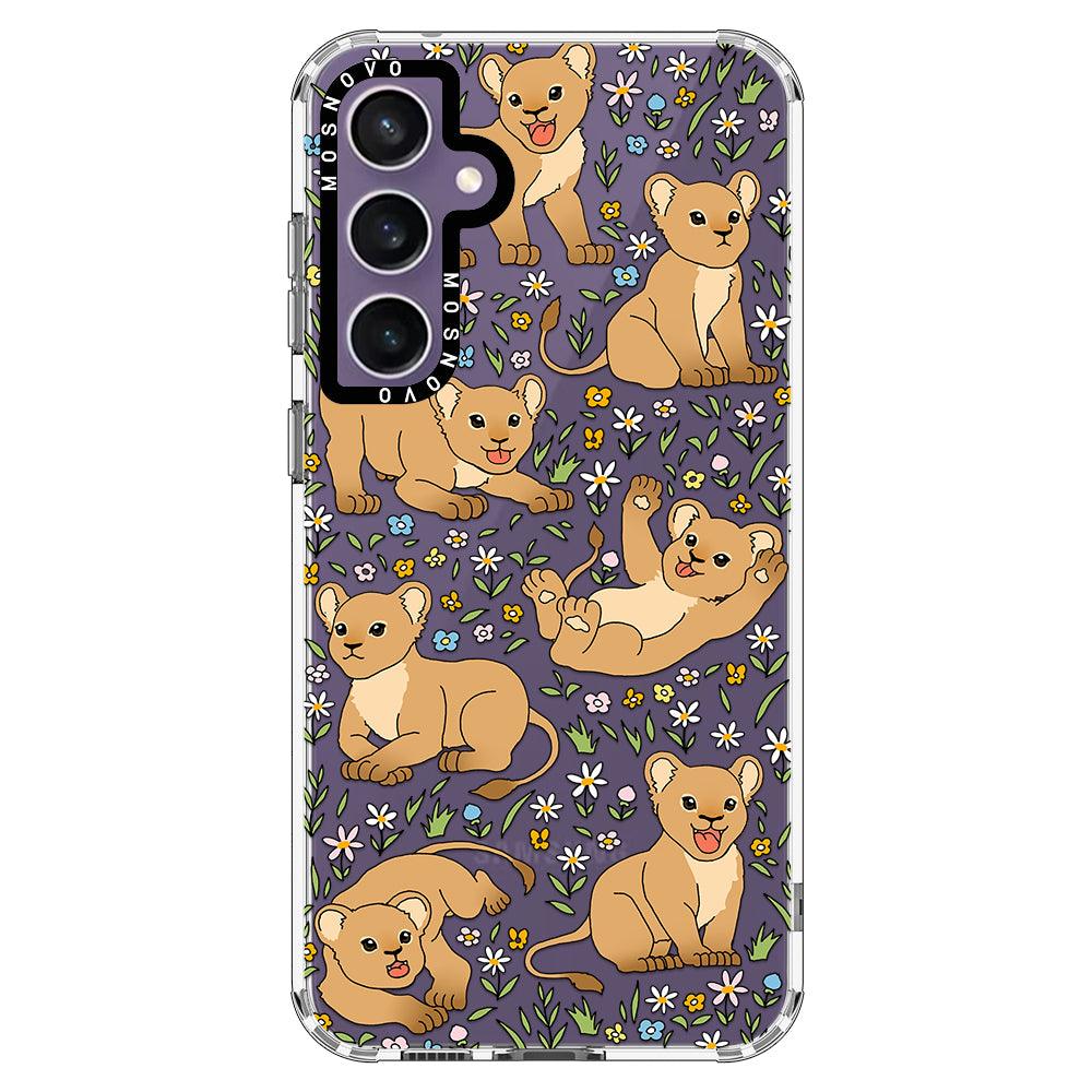 Cute Lions Phone Case - Samsung Galaxy S23 FE Case