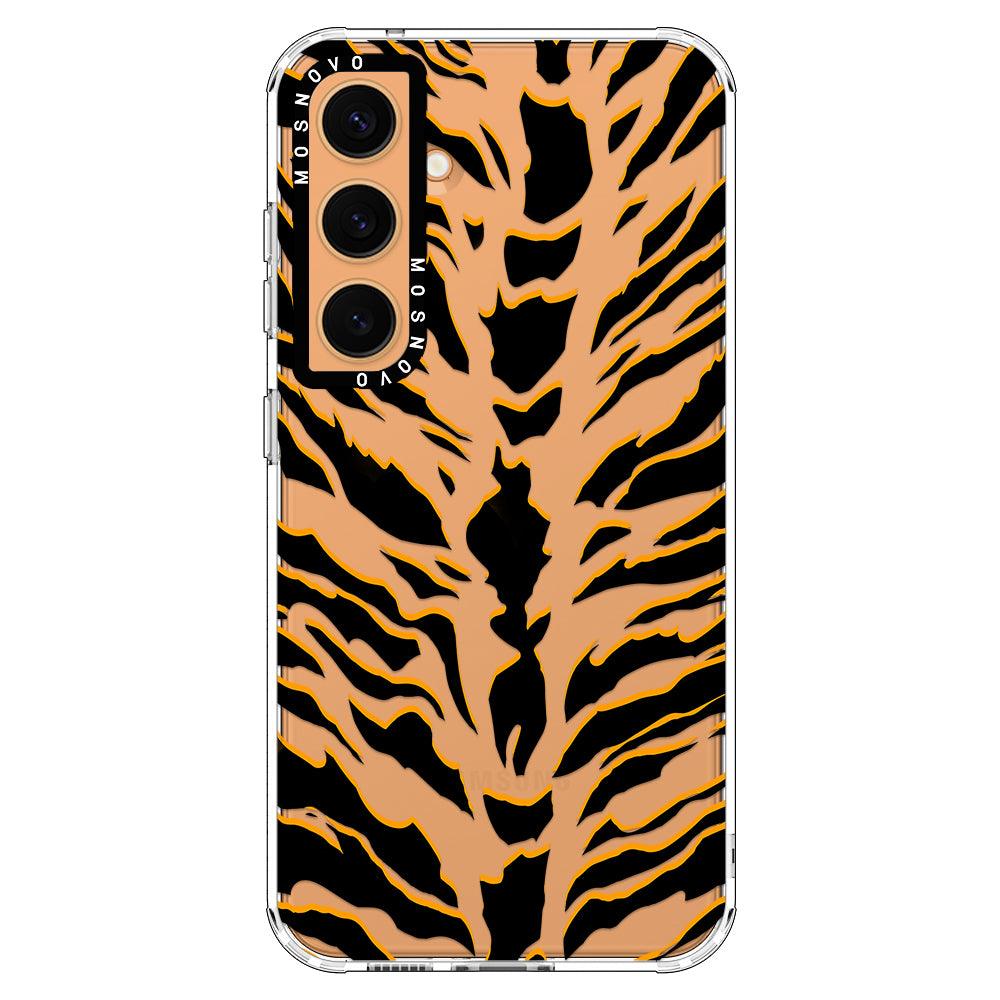 Tiger Print Phone Case - Samsung Galaxy S24 Case - MOSNOVO