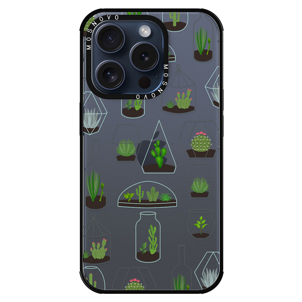 Cactus Plant Phone Case - iPhone 15 Pro Case - MOSNOVO