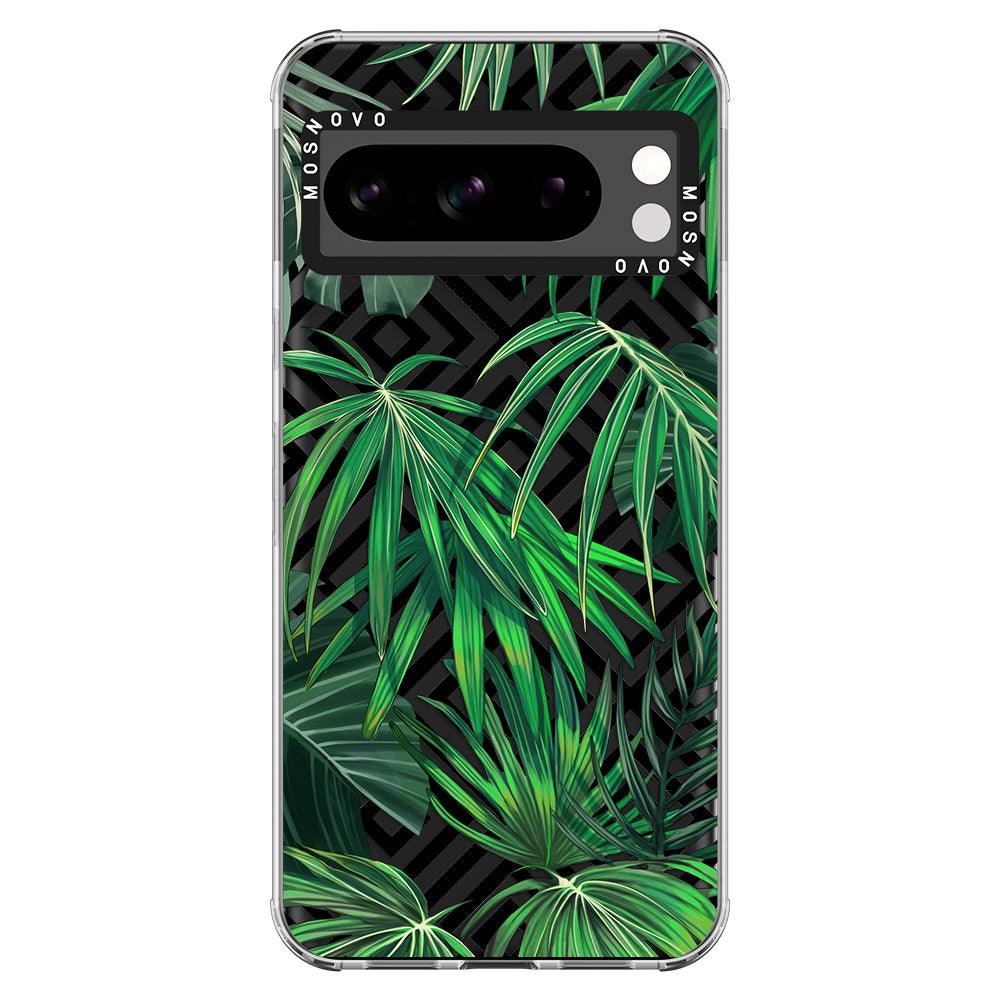 Areca Palm Pattern Phone Case - Google Pixel 8 Pro Case - MOSNOVO