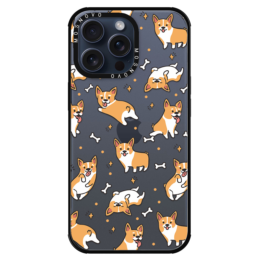 Corgi Phone Case - iPhone 15 Pro Max Case - MOSNOVO