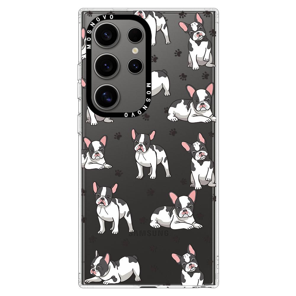 French Bull Dog Phone Case - Samsung Galaxy S24 Ultra Case - MOSNOVO