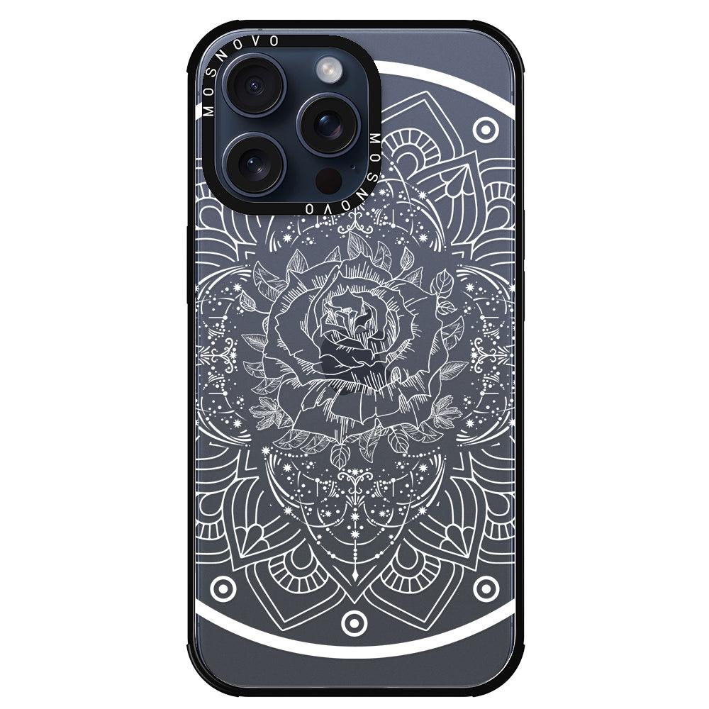 Rose Art Phone Case - iPhone 15 Pro Max Case - MOSNOVO