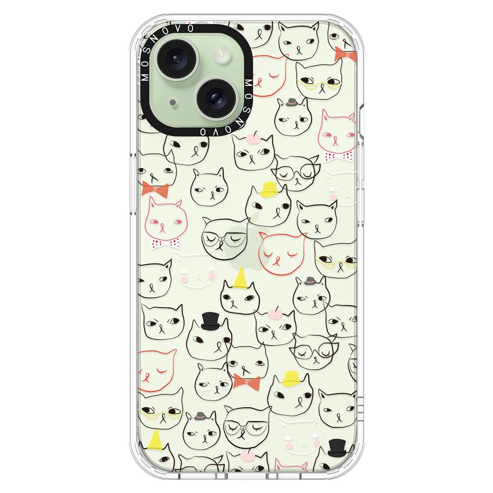 Grumpy Cat Phone Case - iPhone 15 Case - MOSNOVO