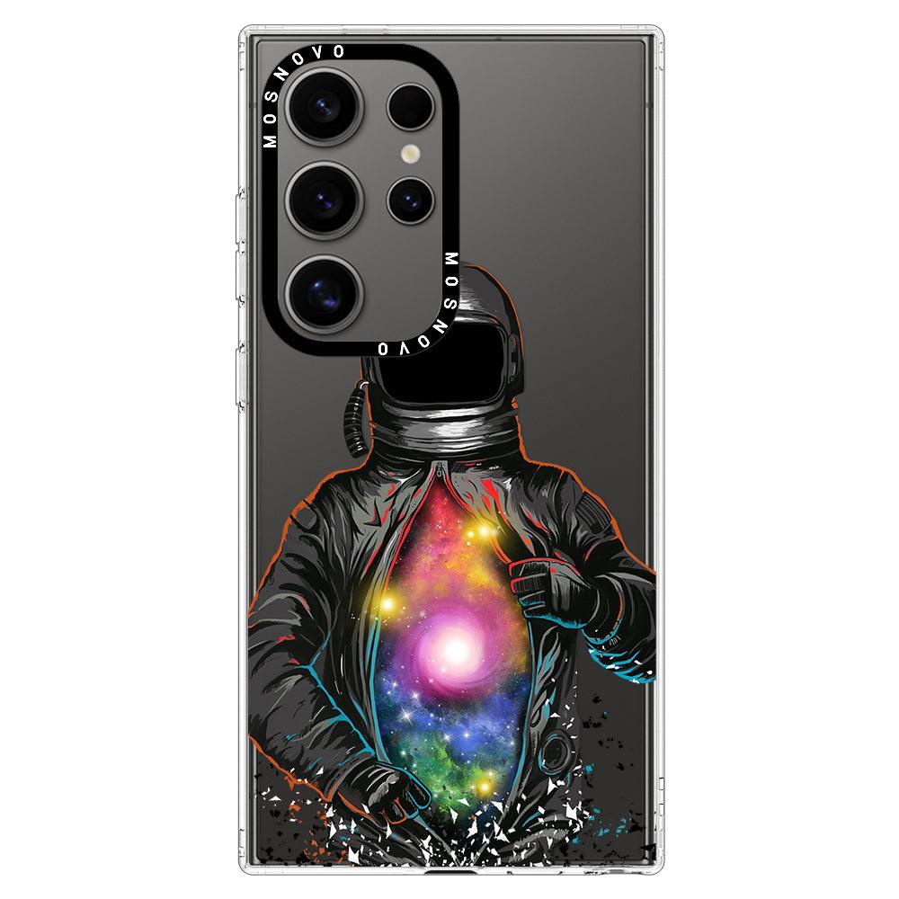 Mystery Astronaut Phone Case - Samsung Galaxy S24 Ultra Case - MOSNOVO