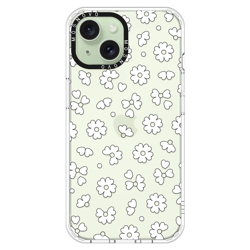 Floret Phone Case - iPhone 15 Plus Case - MOSNOVO