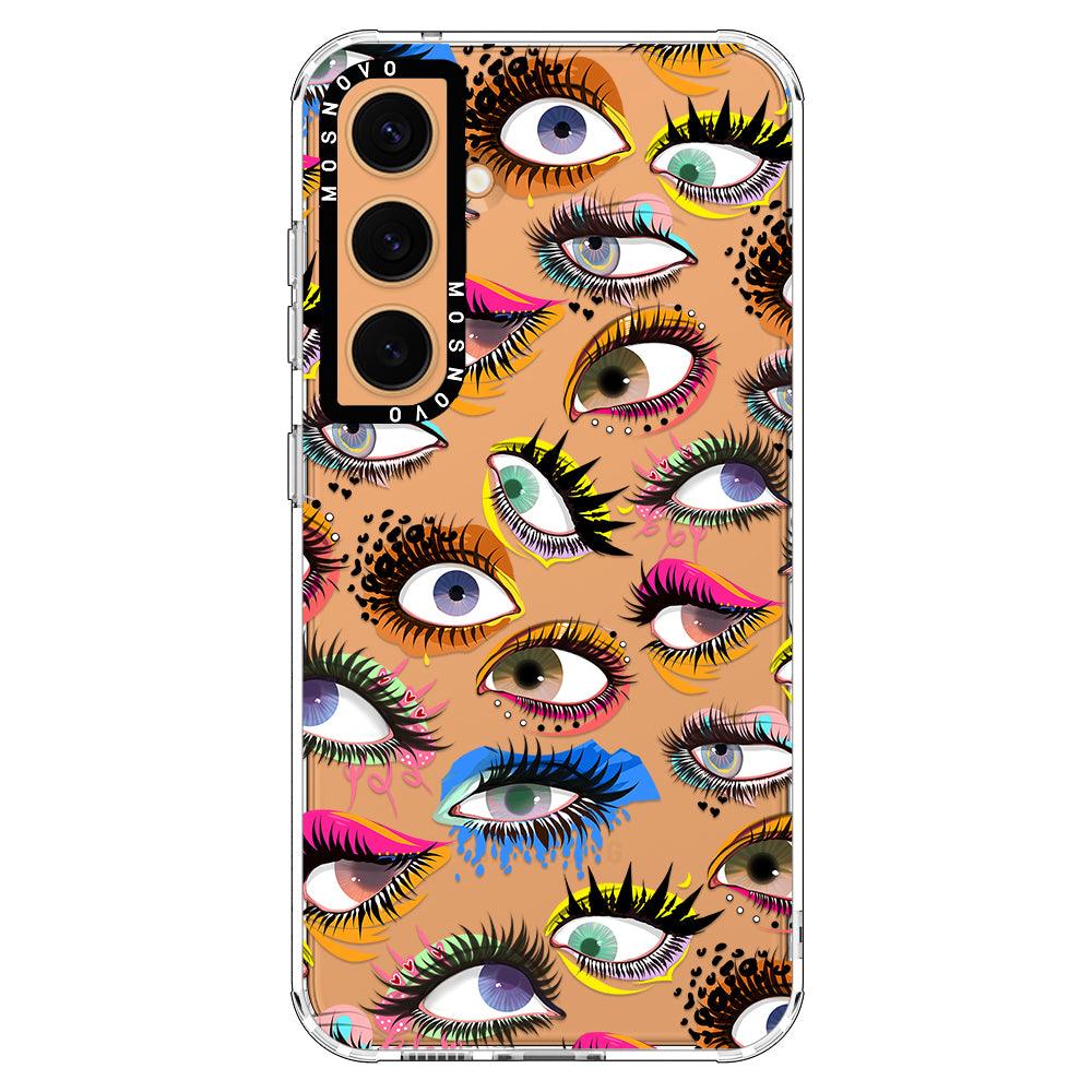 Art of Eyes Phone Case - Samsung Galaxy S24 Case - MOSNOVO