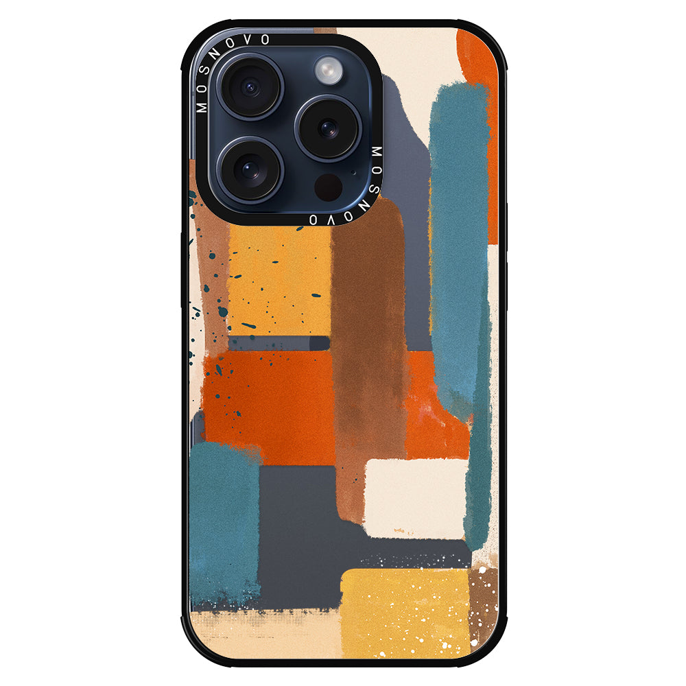 Modern Abstract Artwork Phone Case - iPhone 15 Pro Case - MOSNOVO