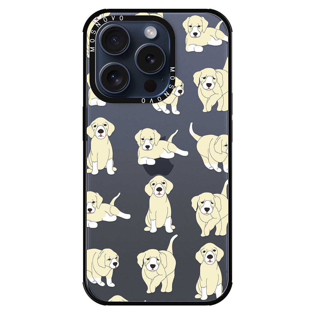 Golden Retriever Phone Case - iPhone 15 Pro Case - MOSNOVO