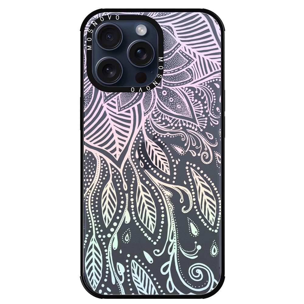 Dreamy Henna Phone Case - iPhone 15 Pro Max Case - MOSNOVO