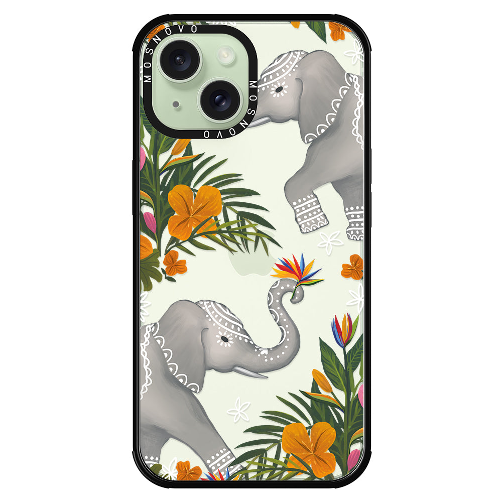 Elephant Phone Case - iPhone 15 Case - MOSNOVO