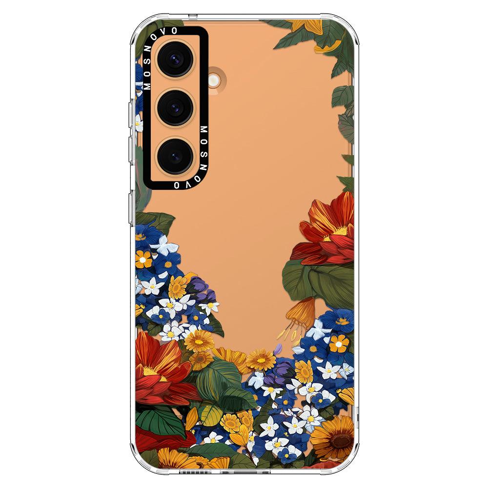 Floral Garden Phone Case - Samsung Galaxy S24 Case - MOSNOVO