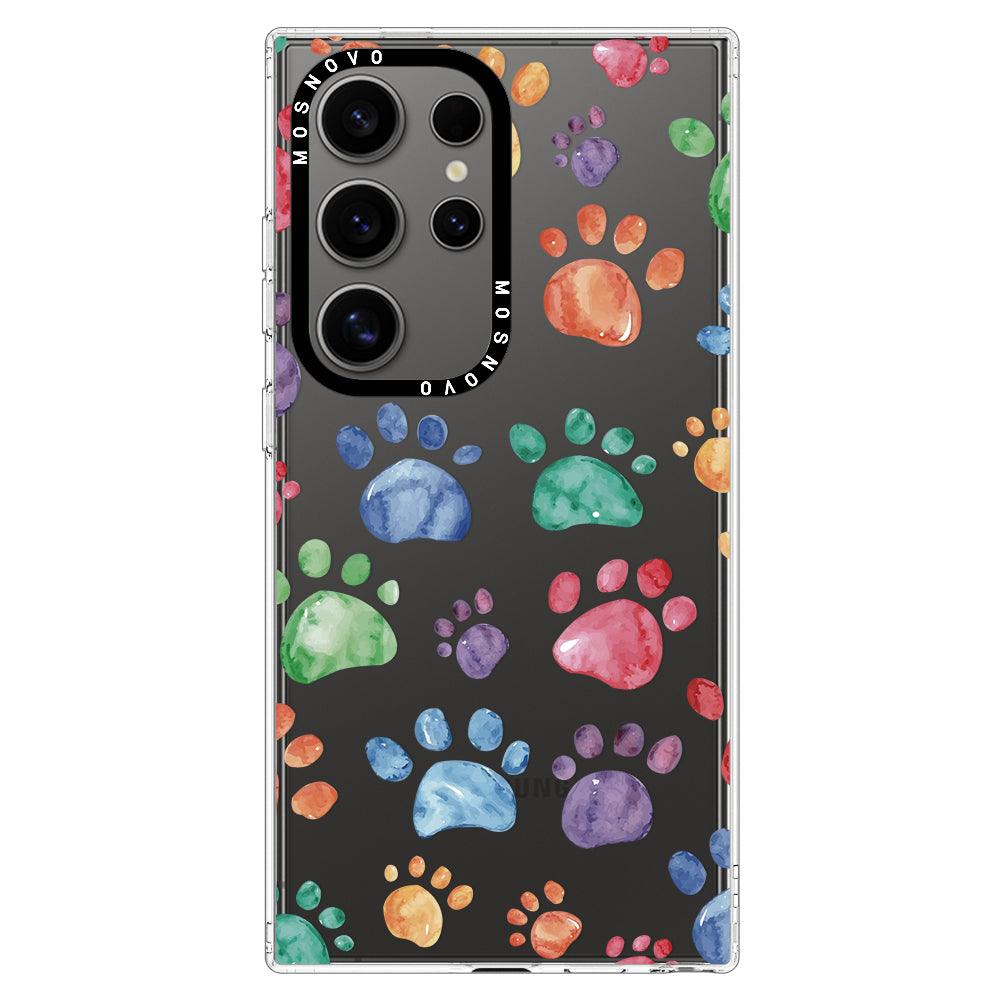 Paws Phone Case - Samsung Galaxy S24 Ultra Case - MOSNOVO