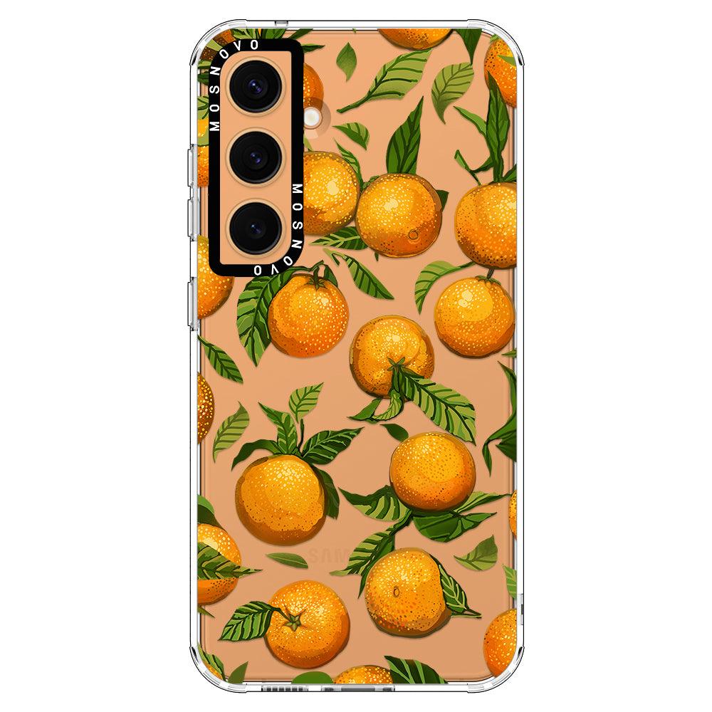 Tangerine Phone Case - Samsung Galaxy S24 Case - MOSNOVO