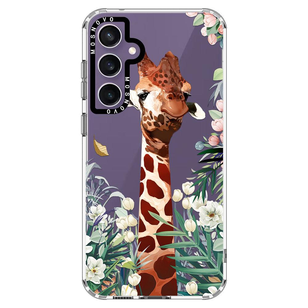 Giraffe Garden Phone Case - Samsung Galaxy S23 FE Case