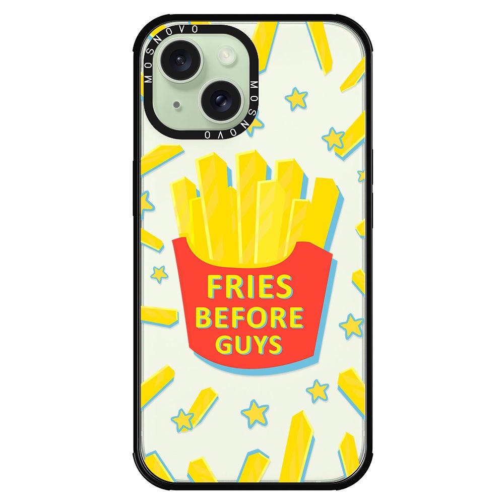 Fries Before Guys Phone Case - iPhone 15 Case - MOSNOVO