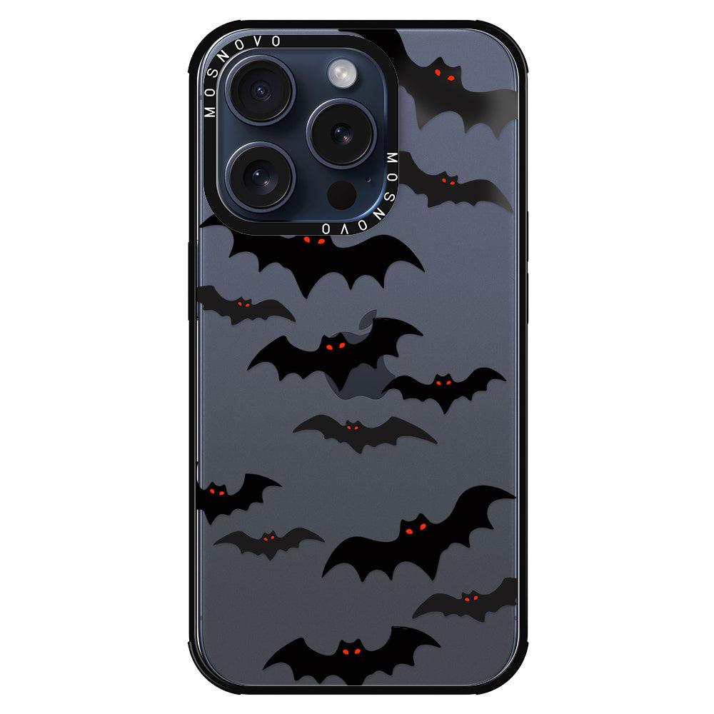 Evil Bat Phone Case - iPhone 15 Pro Case - MOSNOVO