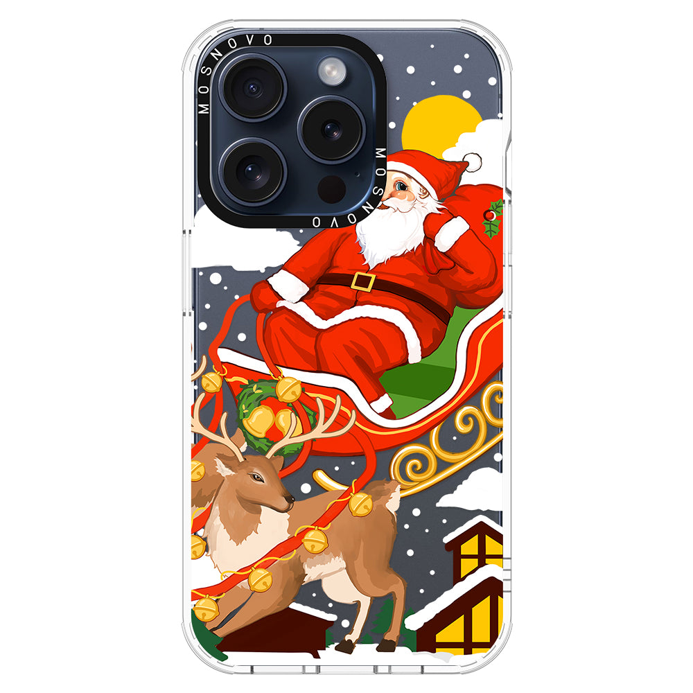 Santa Claus Phone Case - iPhone 15 Pro Case - MOSNOVO