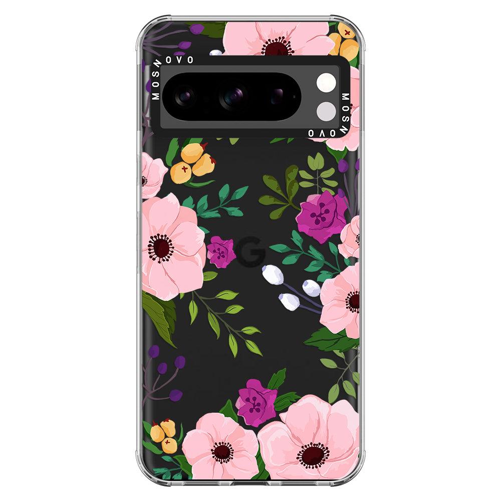 Watercolor Floral Phone Case - Google Pixel 8 Pro Case - MOSNOVO