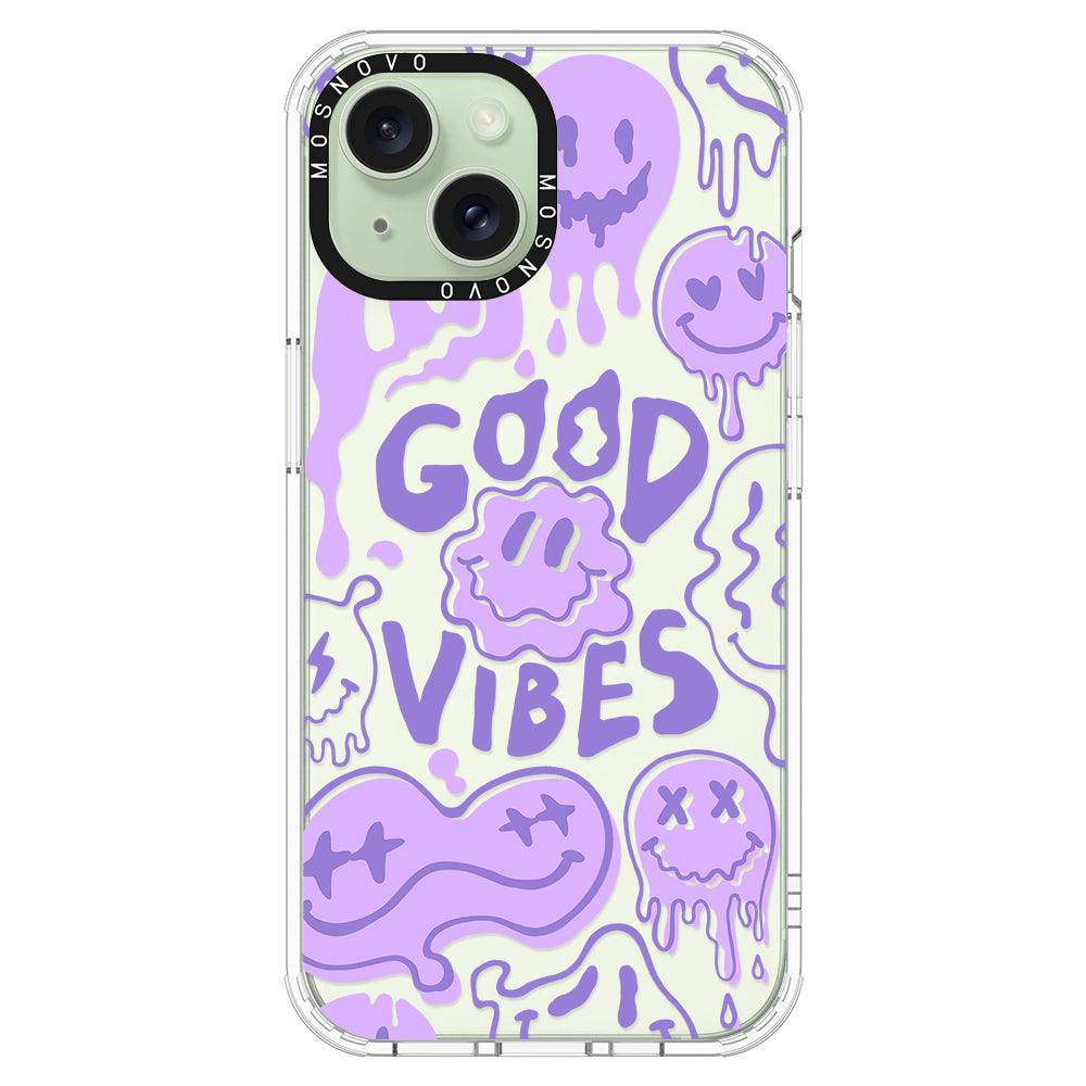 Good Vibes Phone Case - iPhone 15 Plus Case - MOSNOVO