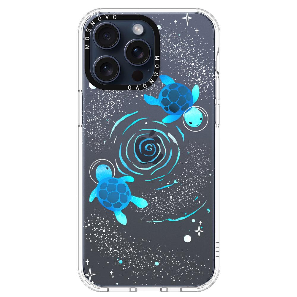 Space Turtle Phone Case - iPhone 15 Pro Max Case - MOSNOVO